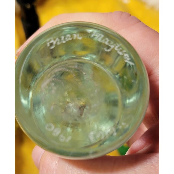 Brian Maytum 1980 Signed Dated Faceted Crystal Iridescent Perfume Bottle - Picture 3 of 6